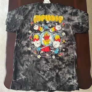 RIPNDIP Nermal Tie Dye Black Acid T-shirt